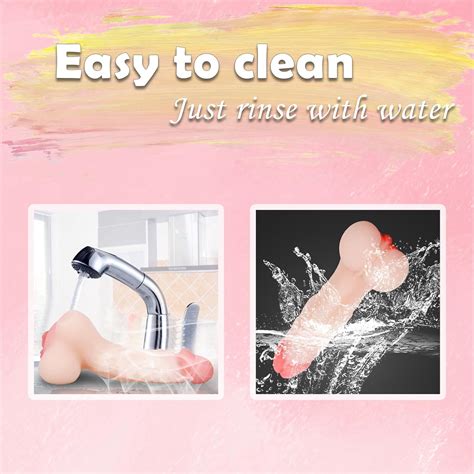 Consolador Realista De Silicona Suave En Con Dise O Realista De Vagina De Bolsillo Para