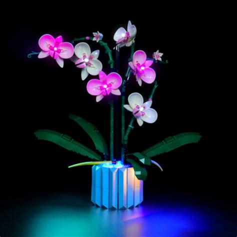 LocoLee LED Light Kit For Lego 10311 Orchid Plant Bouquet Lighting Set