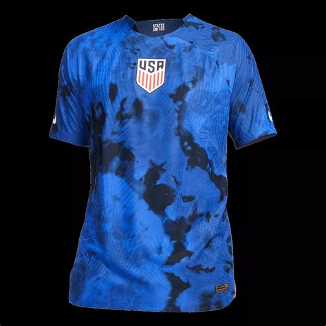 Authentic USA Away Soccer Jersey 2022