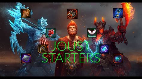 Joust Which Starters To Build Smite Youtube