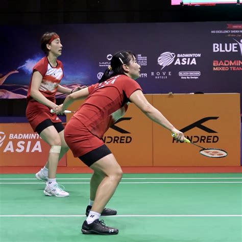 Badminton Asia On Twitter Day 5 Badminton Asia Mixed Team