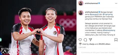 Greysia Polii Dan Apriyani Rahayu Raih Medali Emas Olimpiade Tokyo 2020