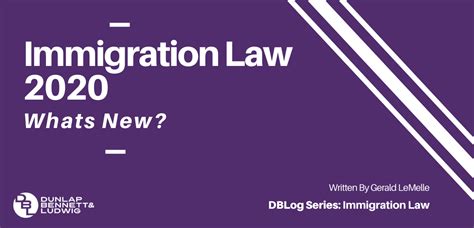 Immigration Law 2020: What’s New? - Business & Litigation Lawyers ...