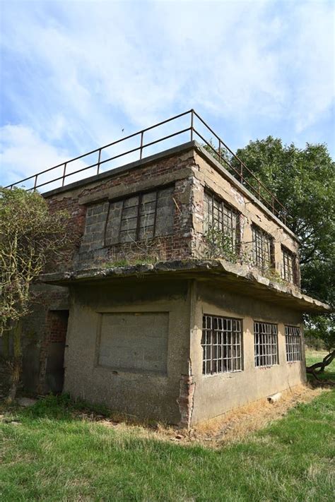 World War Two Military Airfield Control Tower Forma Raf Woolfox Lodge