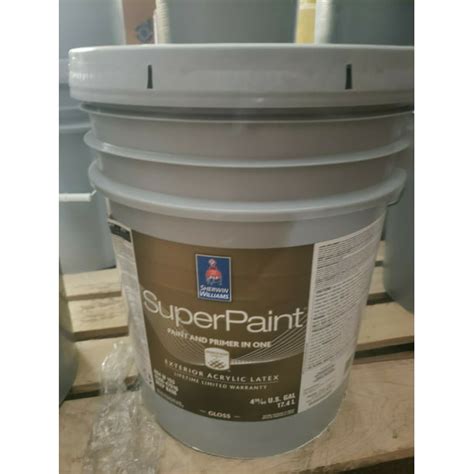 Sherwin Williams Superpaint Paint And Primer In One Gloss Exterior