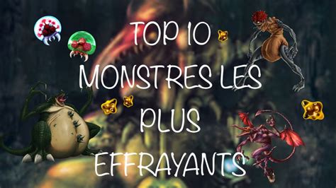 Metroid Top Des Monstres Les Plus Effrayants Youtube