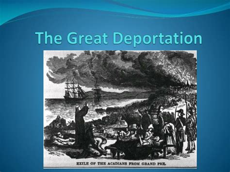 Ppt The Great Deportation Powerpoint Presentation Free Download Id