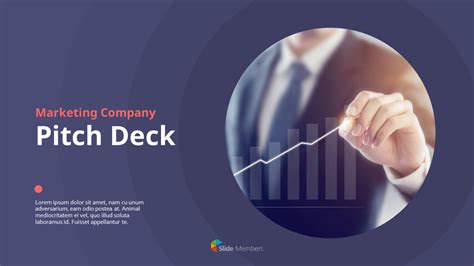 Marketing Pitch Deck Cover Single Slides