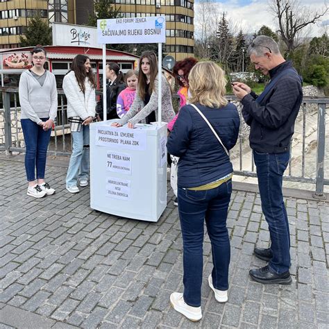 Prikupljanje potpisa za podršku inicijativi za izmjene prostornog plana