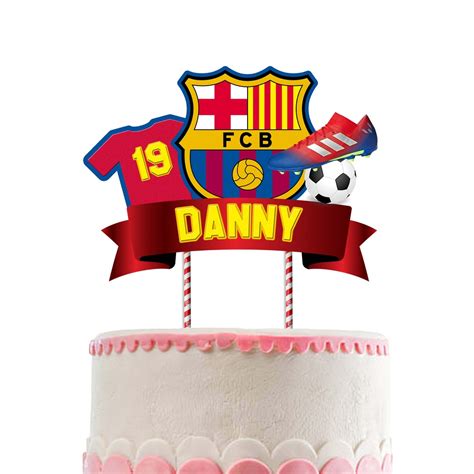 DIGITAL BARCELONA Cake Topper Etsy De