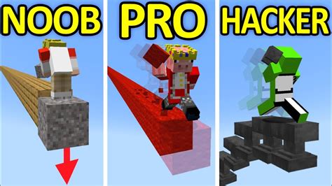 Minecraft Noob Vs Pro Vs Hacker 5 Youtube