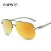 RBEWTP Alloy Frame Classic Driver Sunglasses Polarized Coating Mirror