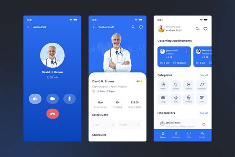 Medico Consultation And Doctor Appointment App Ui Kit