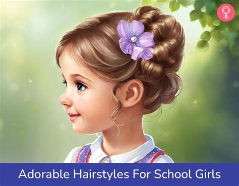 41 Adorable Hairstyles For School Girls