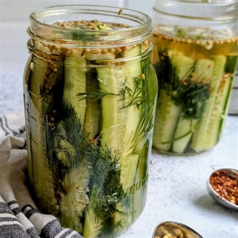 Low Sodium Dill Pickles Recipe Low So Recipes