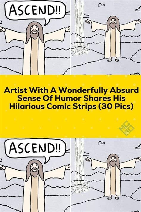 Artist with a wonderfully absurd sense of humor shares his hilarious comic strips 30 pics – Artofit