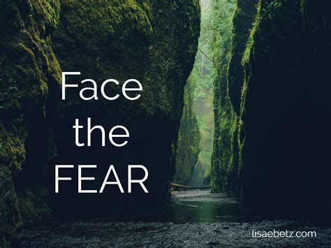 Are You Ready to Face the Fear? - Lisa E Betz