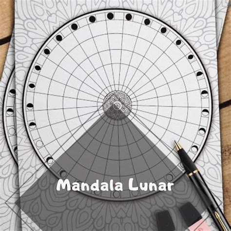 Mandala Lunar um belo caminho de autoconhecimento feminino É um gráfico