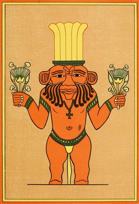 The Gods of the Egyptians 1904, The god Bes. #egypt | Poster prints, Egyptian art, Posters art ...