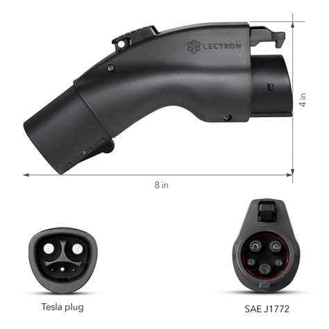 Snapklik Lectron Only For J1772 EVs Tesla To J1772 Charging