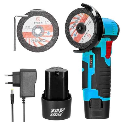 Купити Акумуляторна мініболгарка 12v (акумуляторна болгарка КШМ) + 2 ...