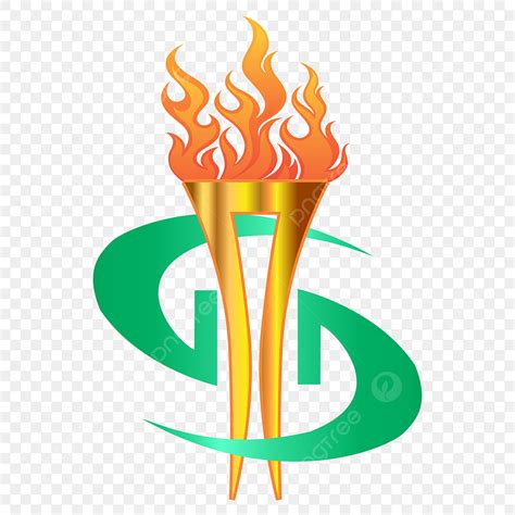 Olympics Torch Clipart Hd PNG Olympic Torch Icon Burns In A Blue Ring