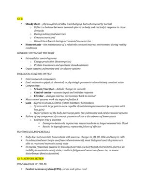 Kin Exam Ch Chapter Advanced Ex Phys Notes Partial