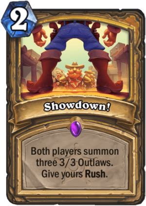 Showdown Hearthstone Top Decks