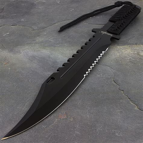 135 Large Full Tang Survival Hunting Fixed Blade Knife W Sheath