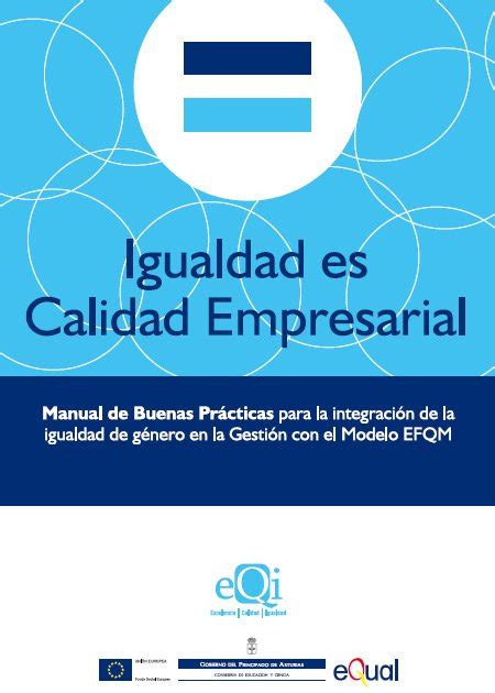 Manual De Buenas Pr Cticas Igualdad Efqm Fundaci N Mujeres