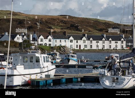 Port Ellen On Islay Scotland 17 October 2019 Stock Photo Alamy