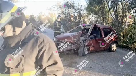 Choca Contra Un árbol Y Queda Prensado Sobre La México Puebla