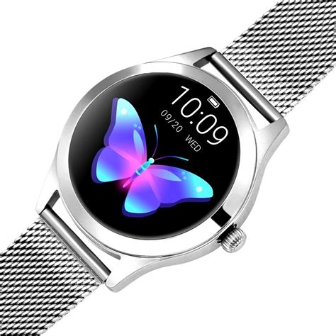 Relógio Smartwatch Feminino Samsung iPhone Xiaomi Kw10 Parcelamento