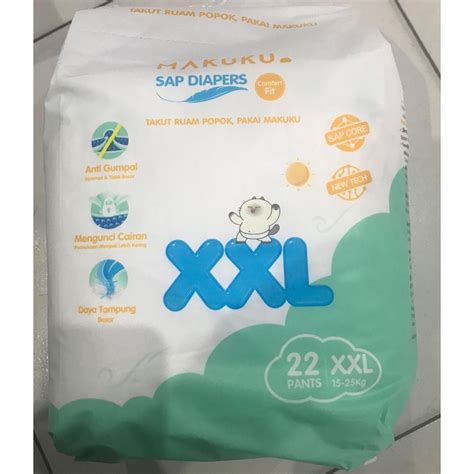 Jual Makuku Sap Diapers Comfort Fit Nb S M L Xl Xxl Shopee Indonesia