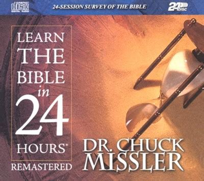 Learn The Bible In Hours Audiobook On Cd Chuck Missler