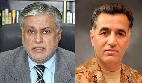 Gen Rtd Faiz Apologized To Me In October Ishaq Dar Reveals