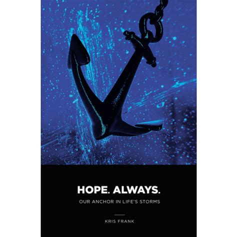 Hope Always Our Anchor In Lifes Storm Pauline Books And Media