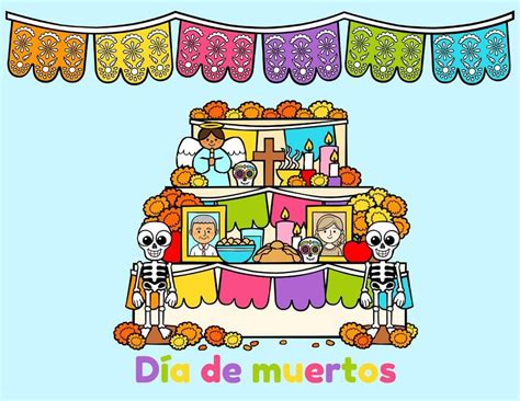 Top Imagenes De Ofrendas De Dia De Muertos Animadas Smartindustry Mx