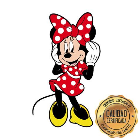 L Mina Minnie Vestido Rojo Rect Zanetti