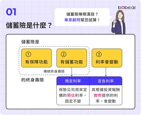 儲蓄險推薦》儲蓄險是什麼 優缺點 市售保單試算、利率比較｜bobe Ai