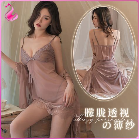 Jual Baju Tidur Wanita Dewasa Sexy Include Kimono Outer Lingerie Sexy