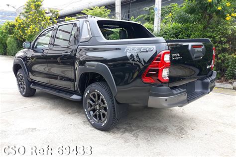 Toyota Hilux Revo Rocco Pickup Trucks Model In Atitude Black Mica