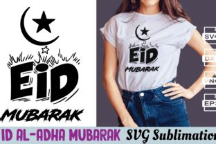 Eid Al Adha Mubarak Svg Sublimation Graphic By Yeam Leekush Creative