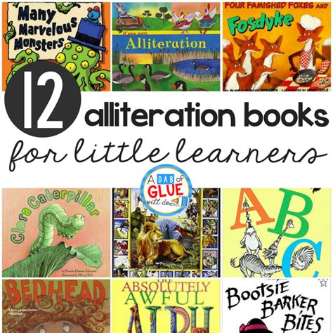 12 Alliteration Books For Little Learners