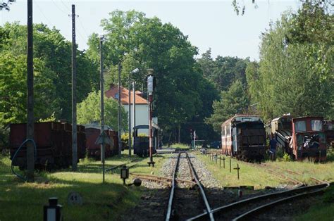 Skansen koleji Wąskotorowej w Rudach Garnek pl