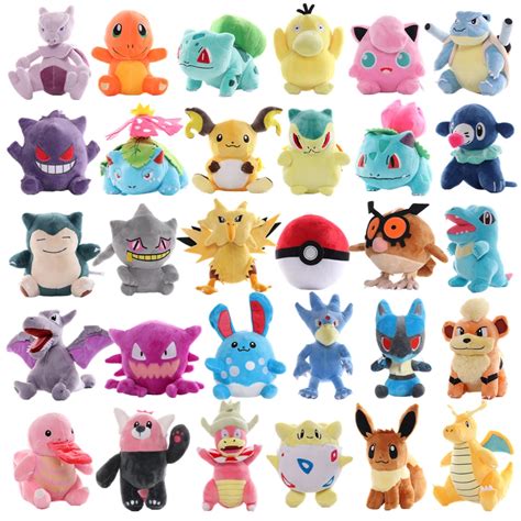 Juguete de peluche de Pokémon para niños figura de Anime de peluche