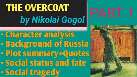 The Overcoat Summary By Nikolai Gogol In Urdu Hindi Character Analysis