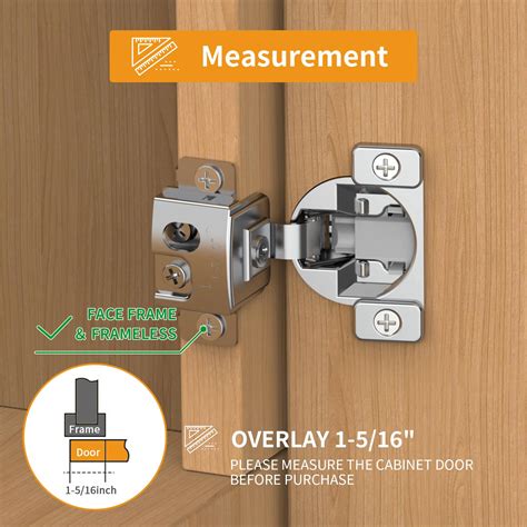 Snapklik Pack Overlay D Soft Close Concealed Hinge