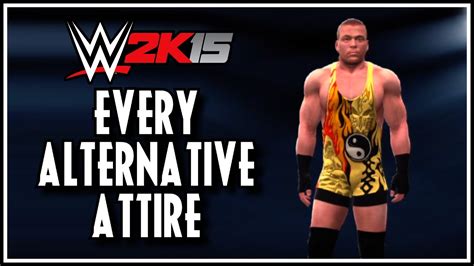 Wwe K Every Alternative Attire Wwe K Unlockable Attires