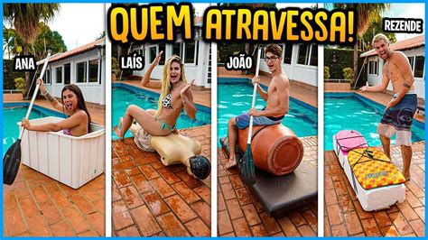 Quem Atravessar A Piscina Nova Sem Se Molhar Com Itens Da Casa Ganha